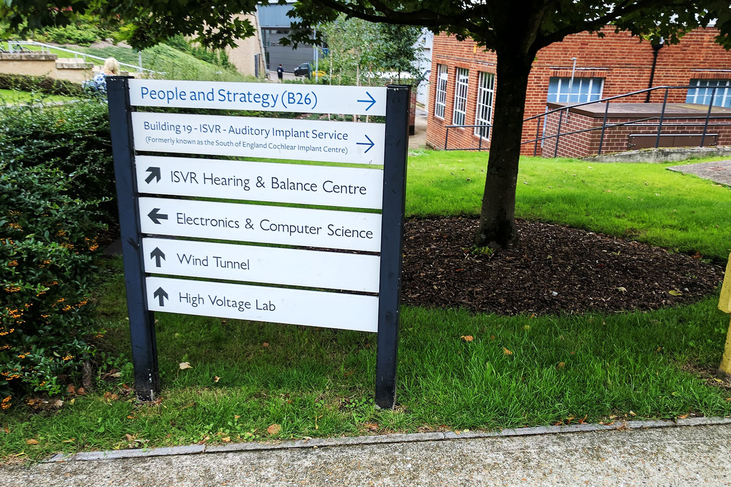 It isn't just the website signposting and navigation that is complex at University of Southampton